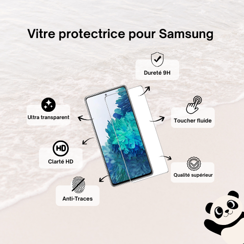 Vitre protectrice Samsung 9H | Verre trempé anti-rayures ultra transparent – Tous modèles